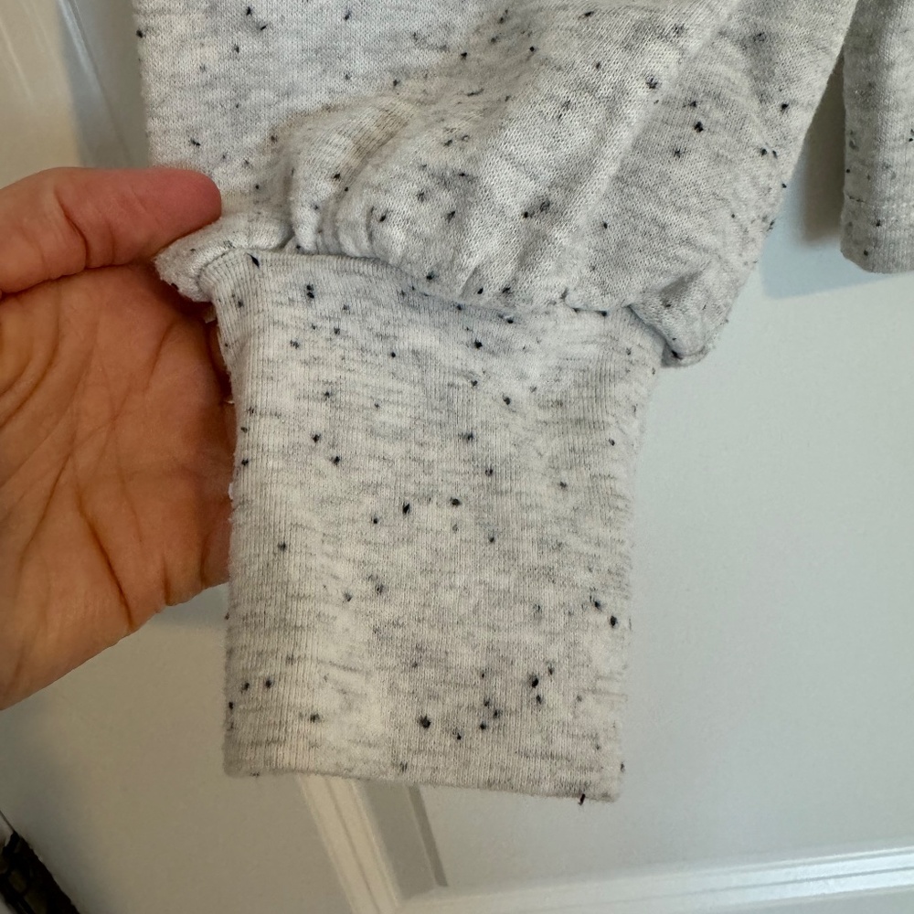Madewell sweater, light grey, size small, mock turtleneck - Picture 5 of 7